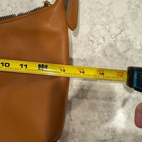 Montana West Brown Tan Shoulder Bag - Picture 7 of 9